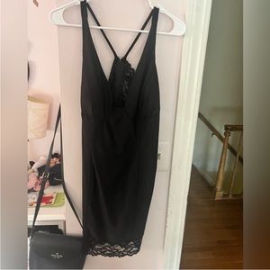 SEXY BLACK DRESS WORN ONCE